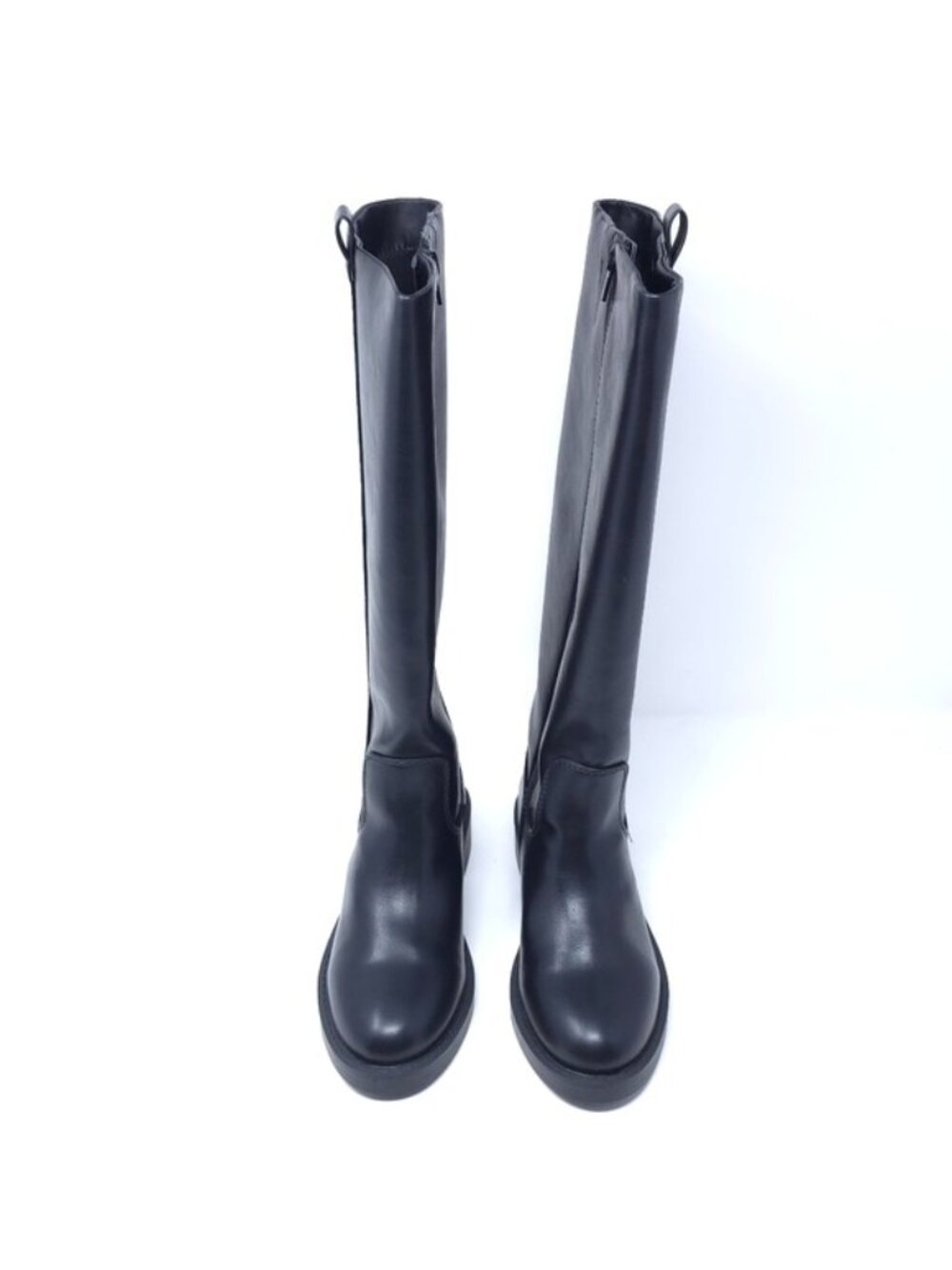 DV Dolce Vita Pennie Wide Calf Knee High Boots Black Faux Leather 5.5W - Picture 9 of 10